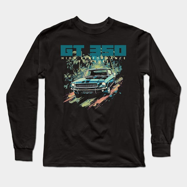 Drive the GT 350 Long Sleeve T-Shirt by Quotee